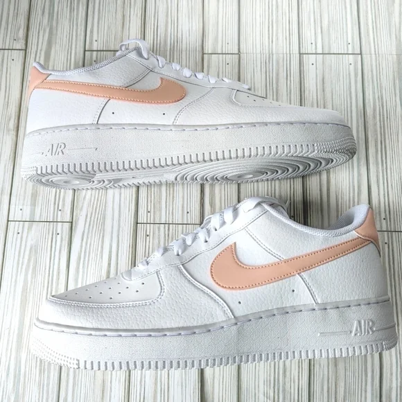 Nike Air Force 1 07 Next Nature Sneaker in White Arctic Orange Size 14.5 NWT - Picture 8 of 10